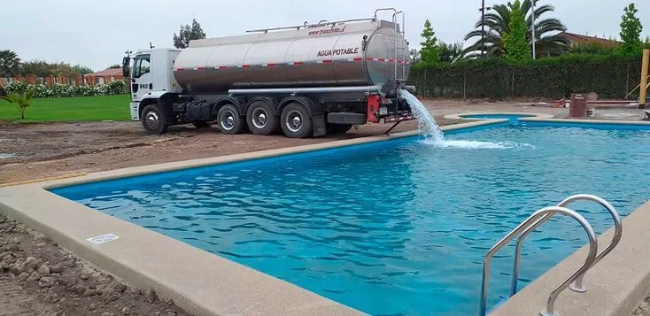 LLenado de piscina